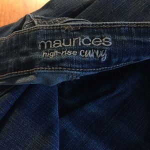 Maurices long blue jeans